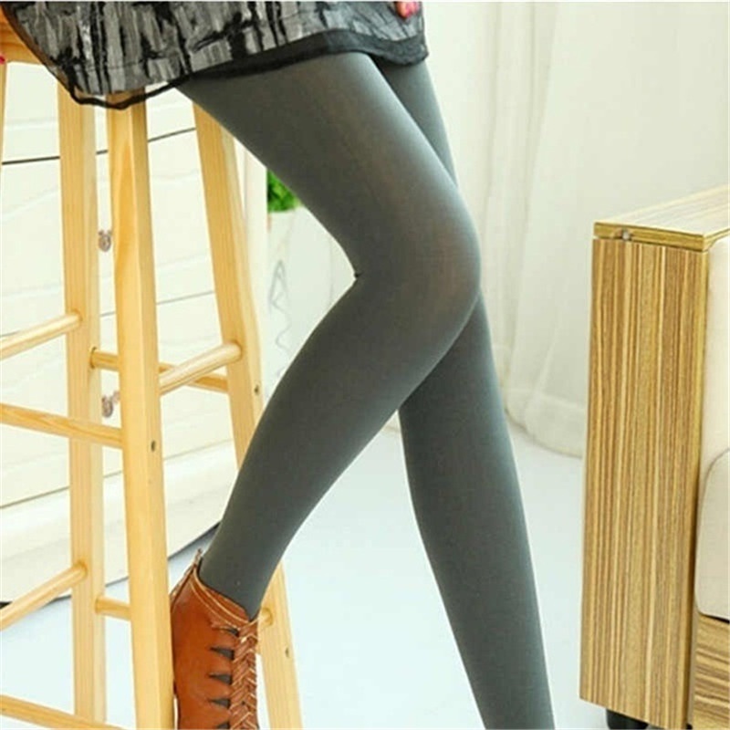 Leggings Autumn Women's Trousers Brushed Trousers Were Thin High Elasticity and Warm Integrated Pants | BigBuy360 - bigbuy360.vn