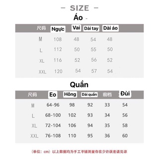 [Sẵn Kem L] Set bộ dài tay 3 món thời trang nữ