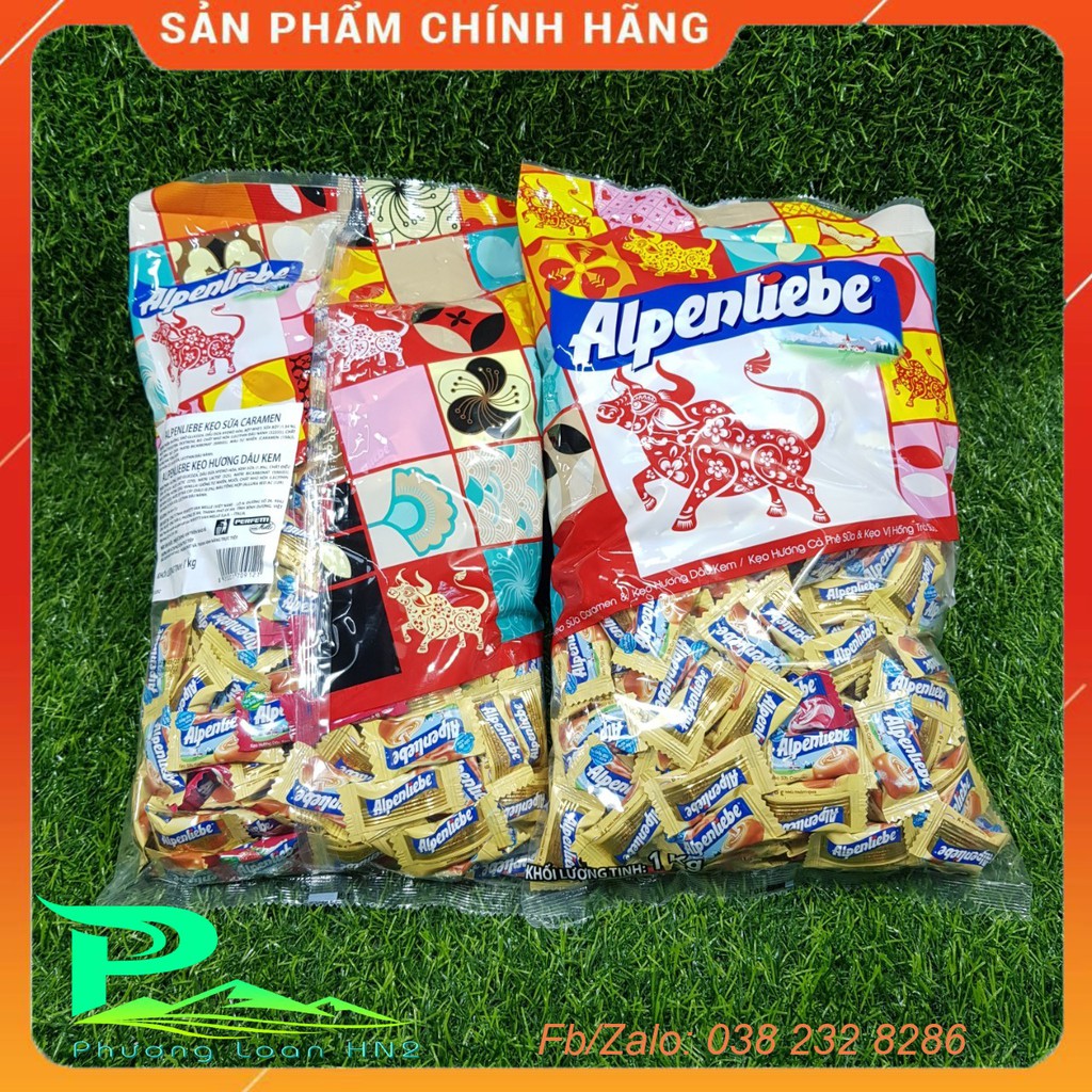 Kẹo Alpenliebe gói 304g - Kẹo béo xịn, Kẹo béo sữa