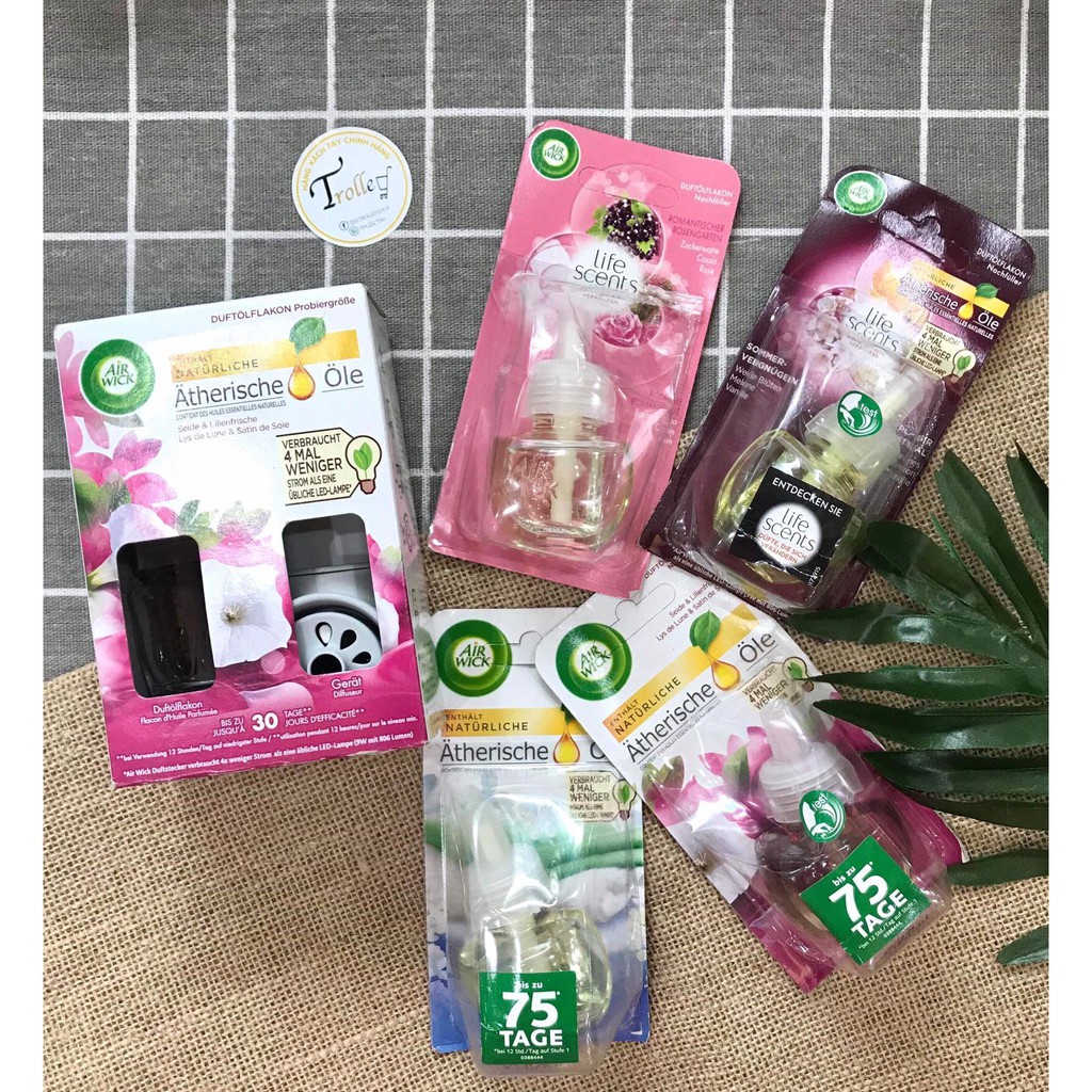 Bộ Tinh Dầu Cắm Điện Airwick