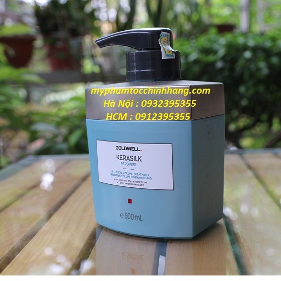 MẶT NẠ DƯỠNG GOLDWELL KERASILK REPOWER INTENSIVE VOLUME TREATMENT 500ML