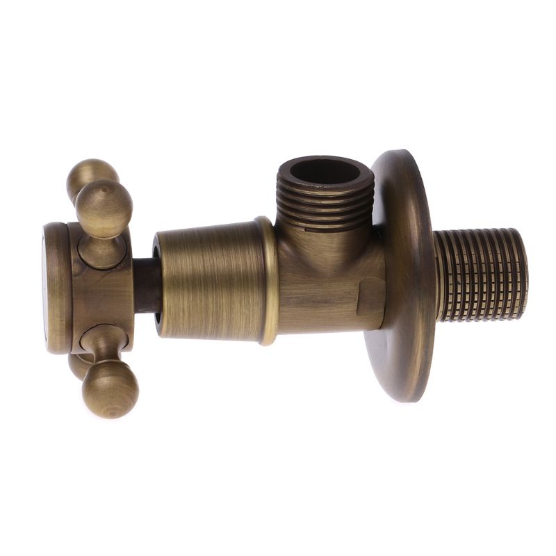 Van Điều Khiển Nước Tắm Hình Tam Giác Bằng Đồng Thau 1 / 2 &quot;