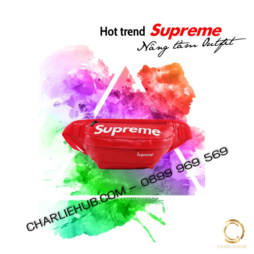 Túi Bao Tử Supreme - RED