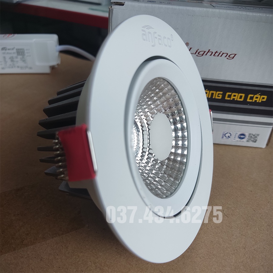 Đèn Led Âm Trần Cao Cấp 3 Chế Độ/ 1 Chế Độ  Xoay AFC 731 - Đèn spotlight Bảo Hành 3 Năm 1 Đổi 1
