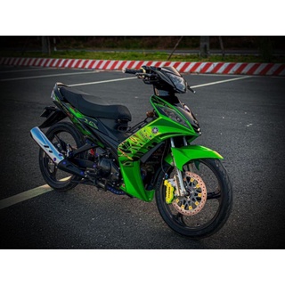 Tem rời exciter 2010 xanh đen