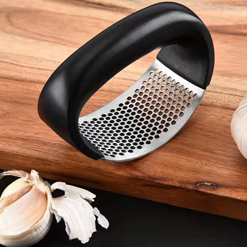 Dụng Cụ Ép, Nghiền Tỏi Cầm Tay Inox - Dụng Cụ Nghiền Tỏi Bằng Thép Không Gỉ