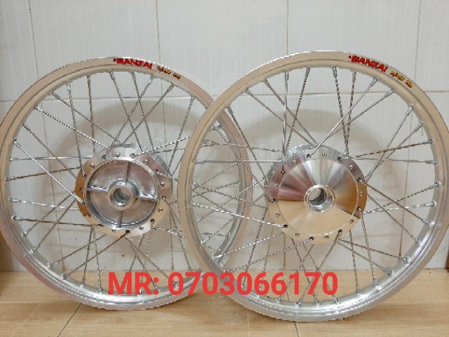 CẶP BÁNH CĂM WAVE, DREAM, ĐÙM CĂM  MẠ CROM  ,