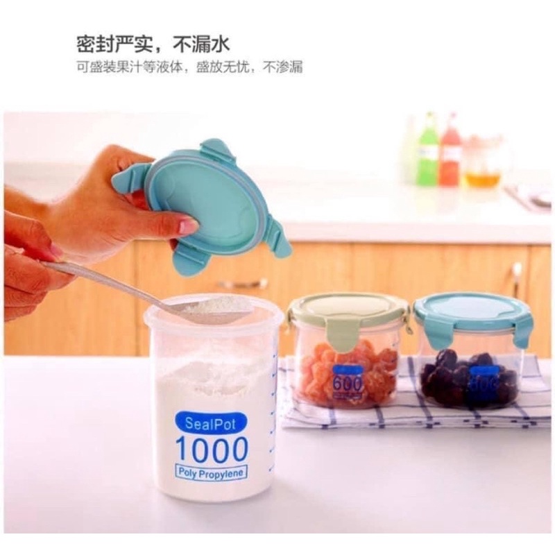 SET 3 Hộp Nhựa Đựng Đồ Khô ( kèm ảnh thật )