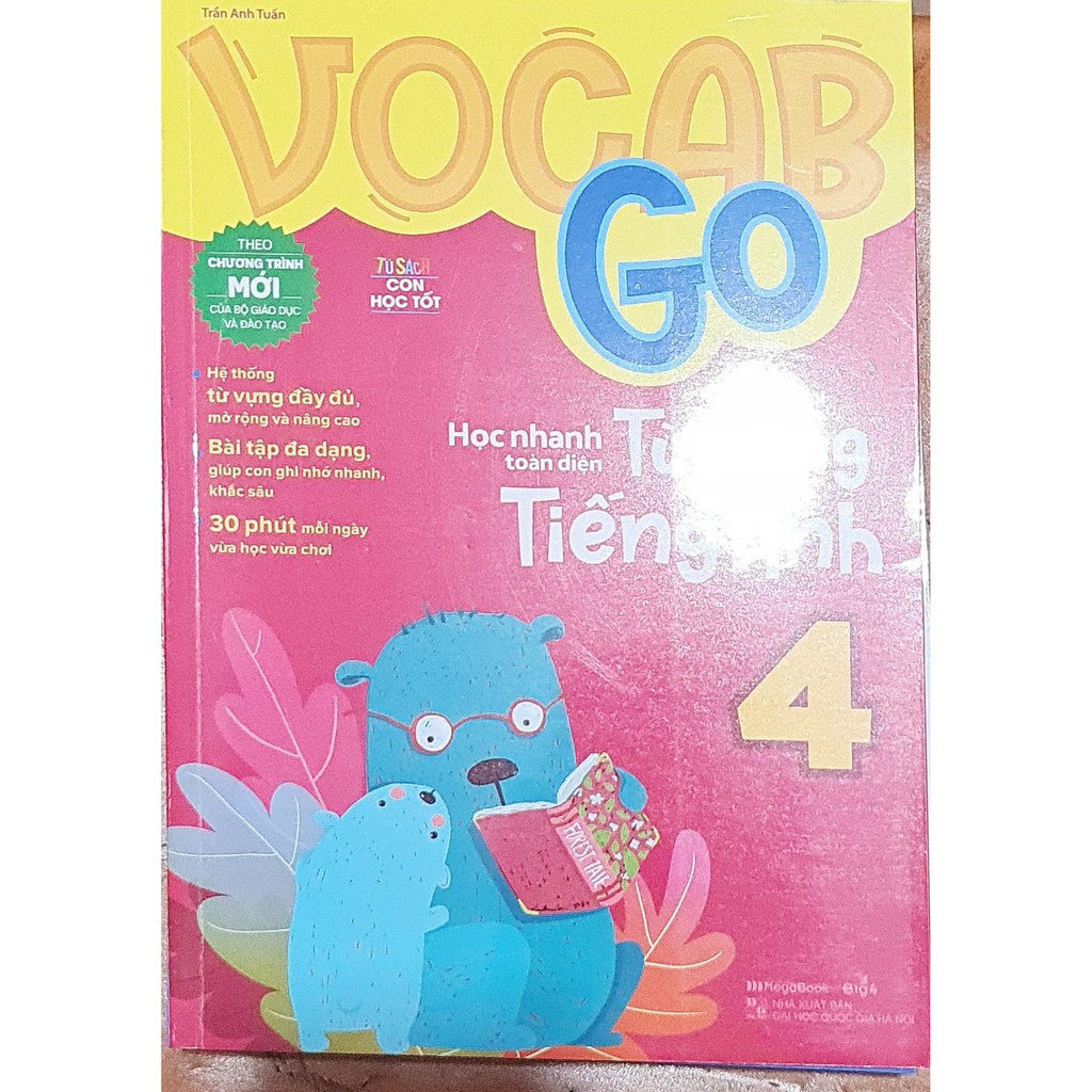 Sách -  vocab go học nhanh toàn diện Từ vựng tiếng anh 4