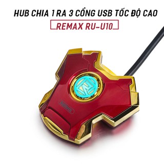 Hub chia 1 ra 3 cổng USB tốc độ cao Remax RU-U10