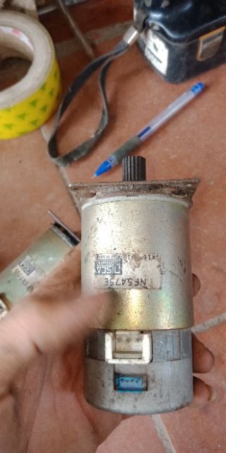 Mô tơ 12v thao máy phôtcoppy nhật xịn trục 8mm