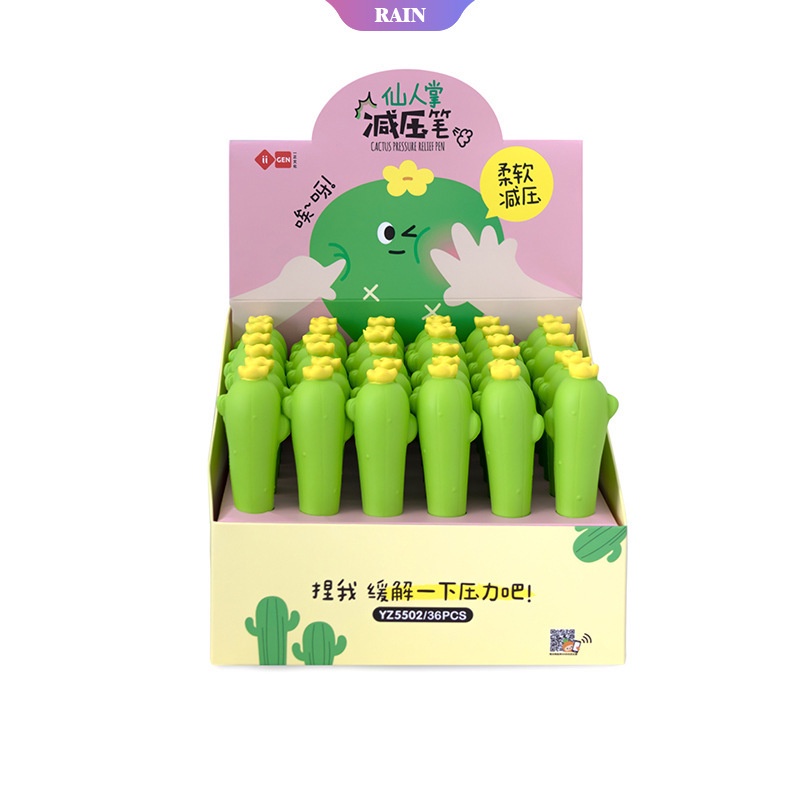 Bút Mực Gel Xốp Squishy Giảm Stress Hình Trái Cây Dễ Thương 0.5mm
