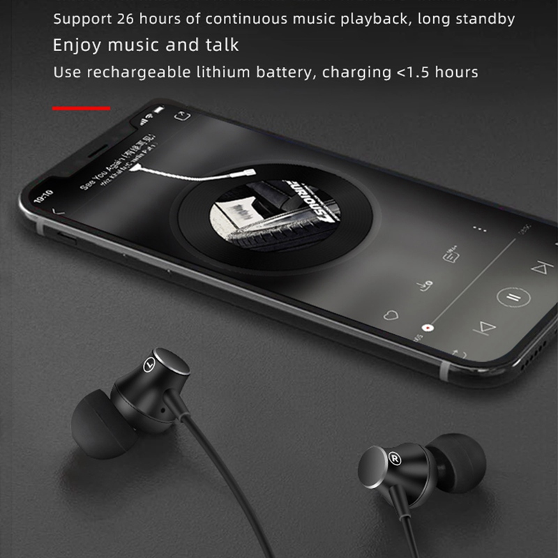 Tai Nghe Bluetooth 5.0 Ipx5 Âm Thanh Sống Động Chất Lượng Cao