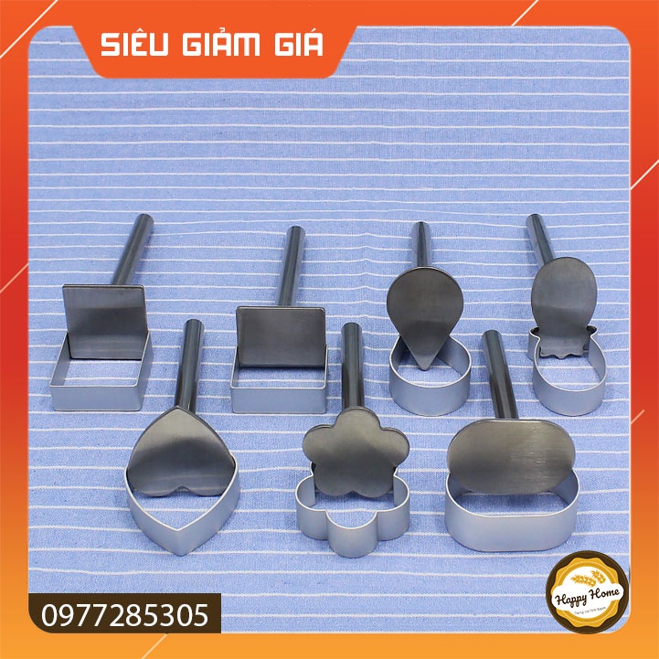 Bộ khuôn,Cây nhấn bánh dứa nhiều hình dạng GIÁ RẺ, CHẤT LƯỢNG CAO