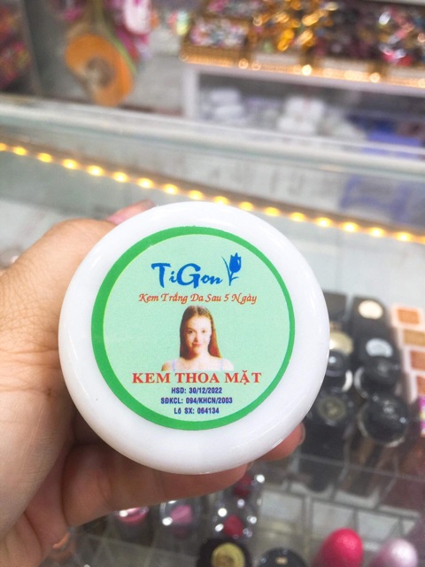 KEM DƯỠNG TRẮNG DA MẶT TIGON