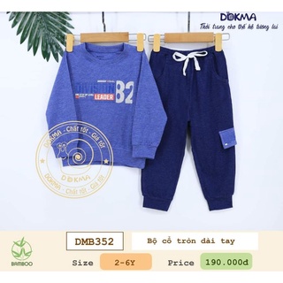 [Dokma] Bộ cổ tròn dài tay DMB352
