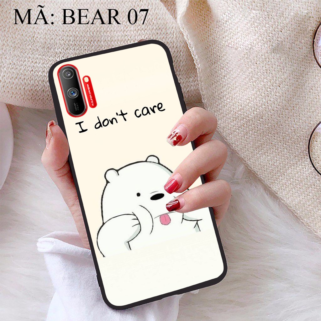 Ốp lưng Realme C3 viền dẻo TPU BST Gia Đình Nhà Gấu