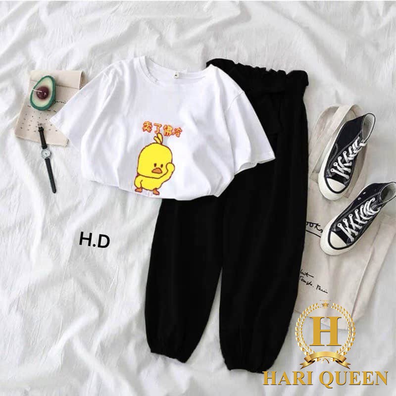 Bộ áo gà con + quần chun ống DHA0720
