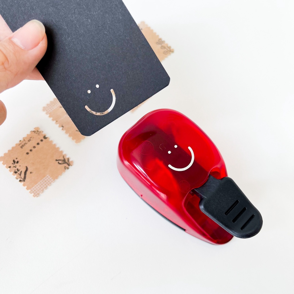 Bấm dập giấy tem thư / mặt cười Ali Creative