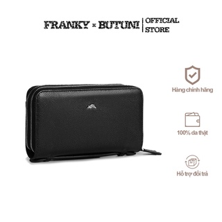Clutch cầm tay Butuni Courteous Clutch - Da Volpiana Italy - Mặt Vân Floter