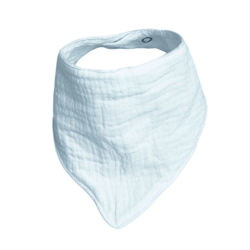 Yếm Ăn Cotton Mềm Mại Hình Tam Giác Cho Bé Sơ Sinh