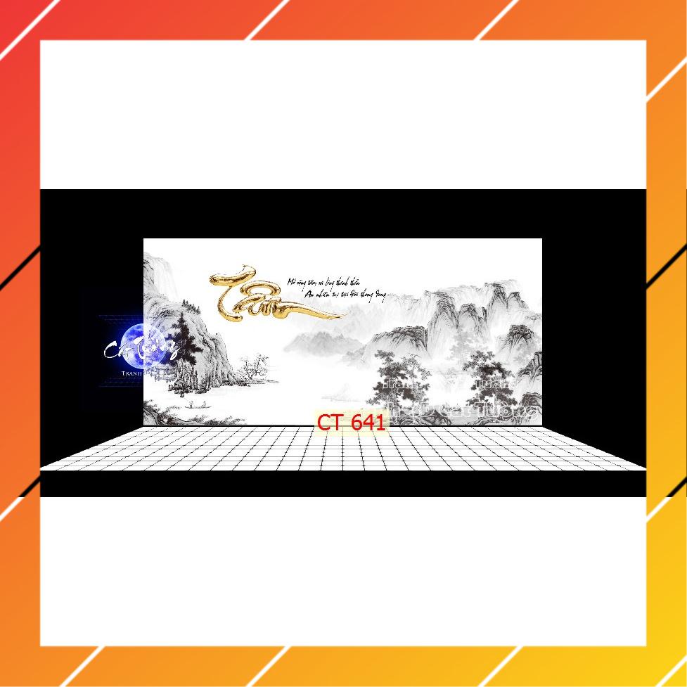 tranh 3d. tranh dán bể cá thủy sinh, bể cá rồng (tranh lưng)