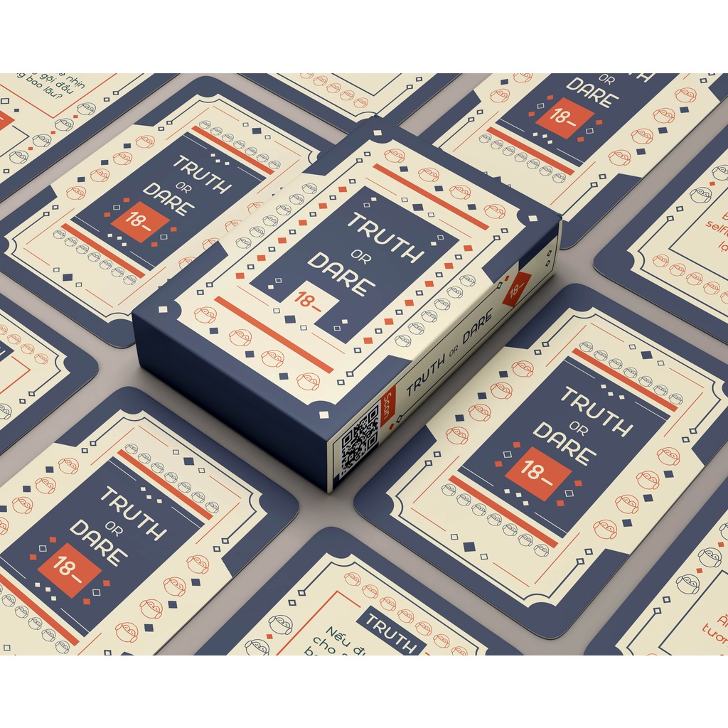Bộ Truth Or Dare ver 18- việt hóa, dành cho học sinh sinh viên, lá bài trong sáng nhẹ nhàng nhưng vui vẻ hết sảy luôn nè