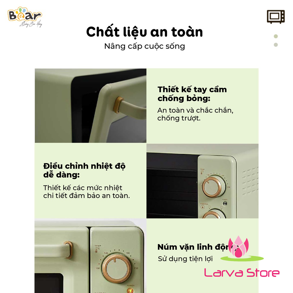 Lò Nướng Điện Đa Năng BEAR DKX-C20R5 Dung Tích 20L