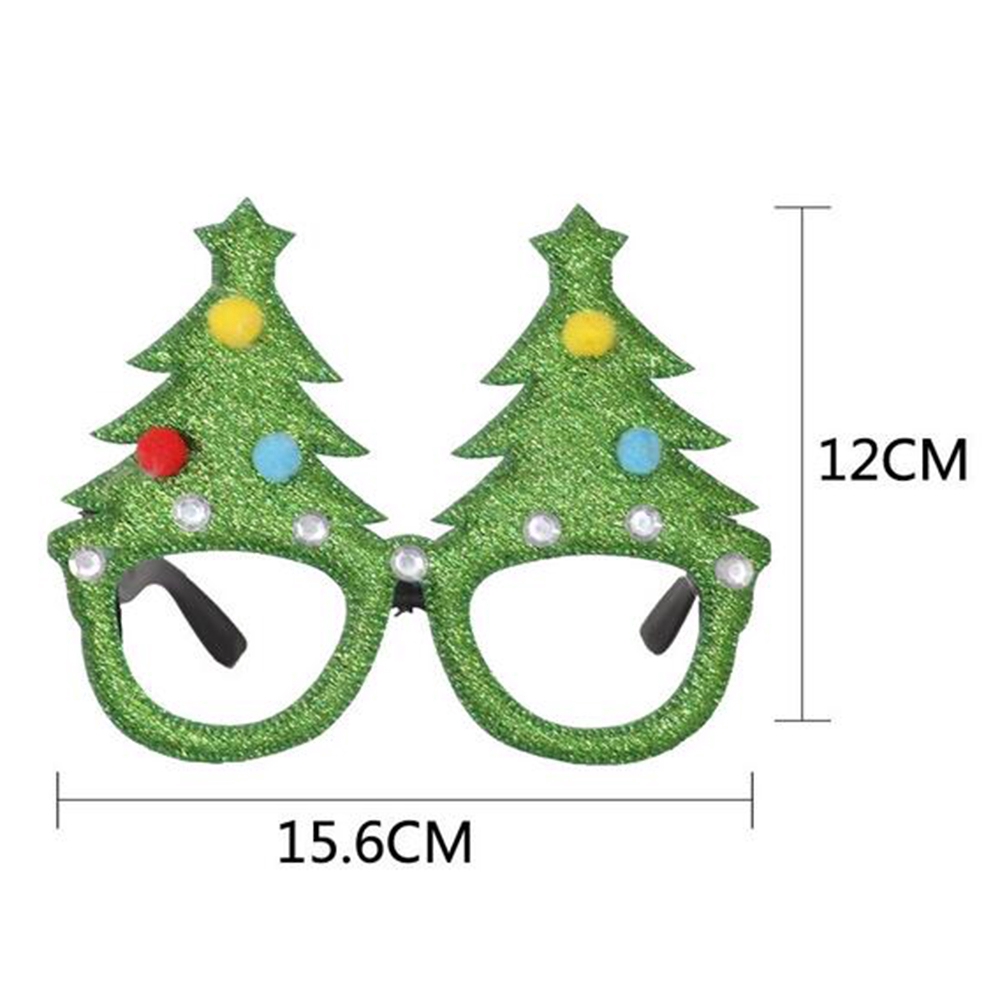 Kính mát hình thiết kế giáng sinh