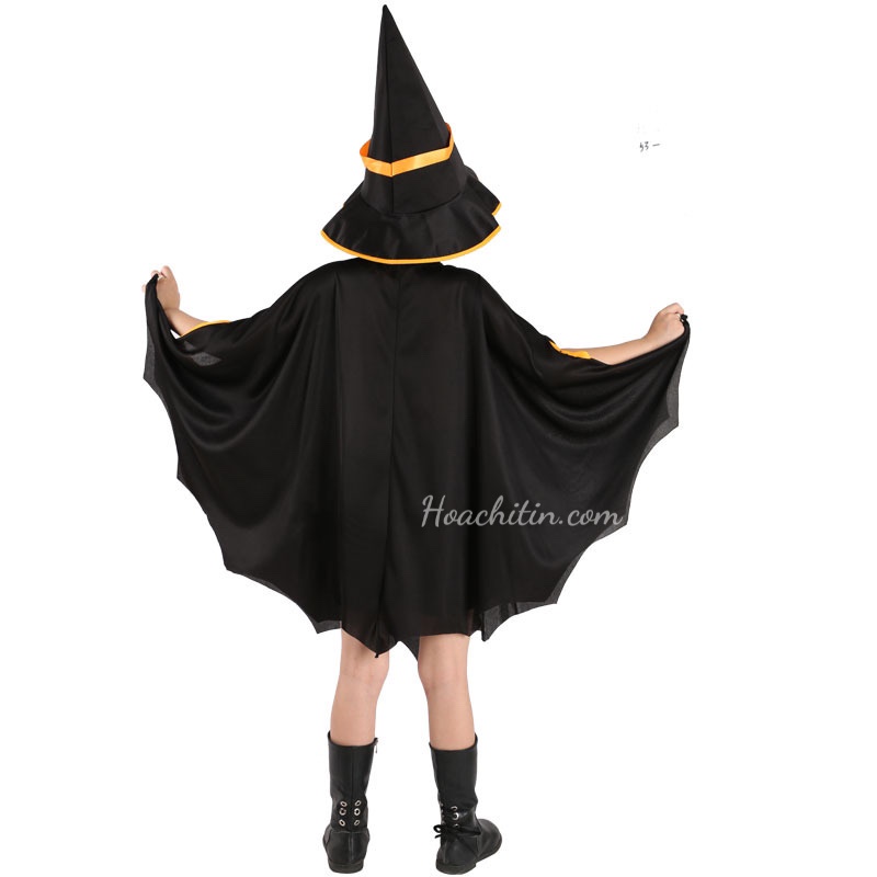 Halloween Set đồ hóa trang phù thủy gồm váy và nón | BigBuy360 - bigbuy360.vn