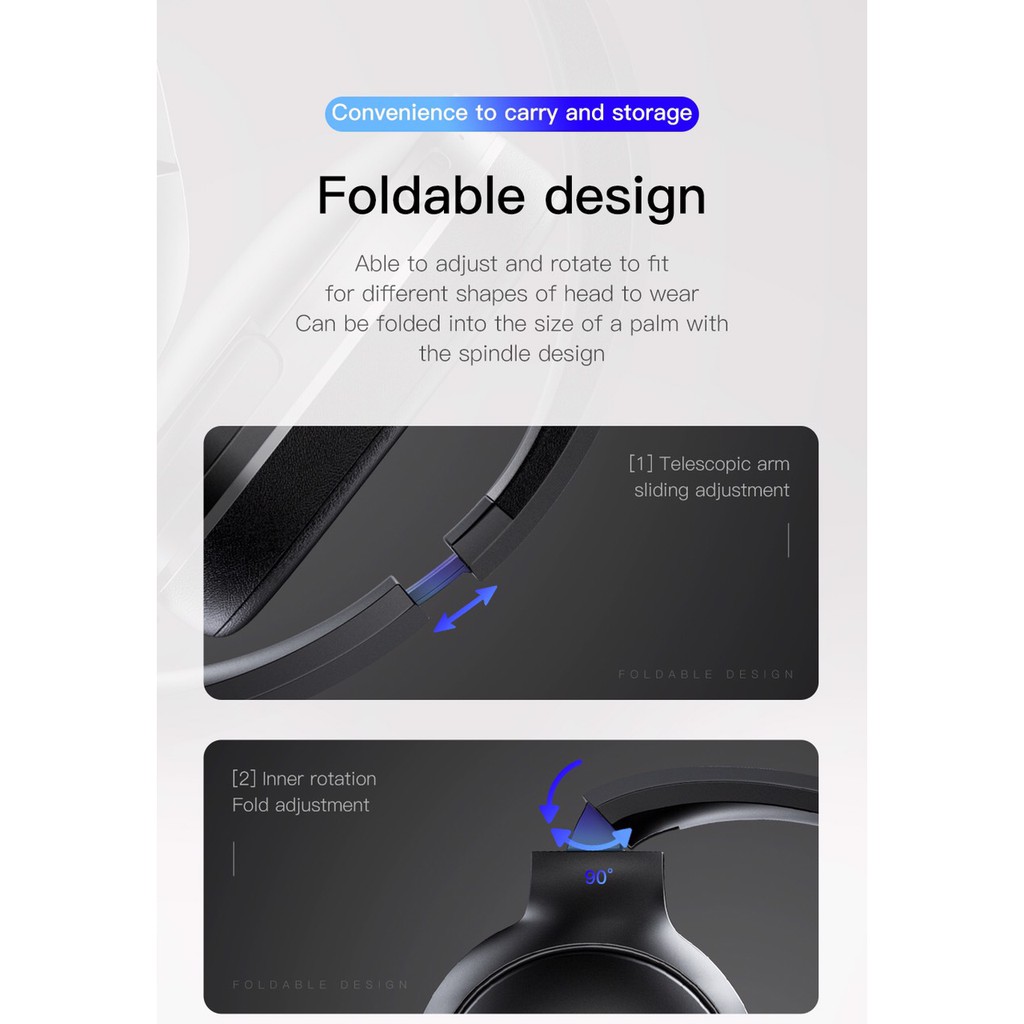 Tai nghe bluetooth trùm đầu baseus Encok D02 | BigBuy360 - bigbuy360.vn