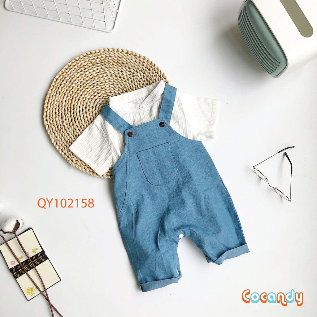 Yếm jean cho bé gái -yếm cho bé- áo yếm chất liệu cao cấp giúp bé mặc thoải mái ở nhà và đi chơi Y01