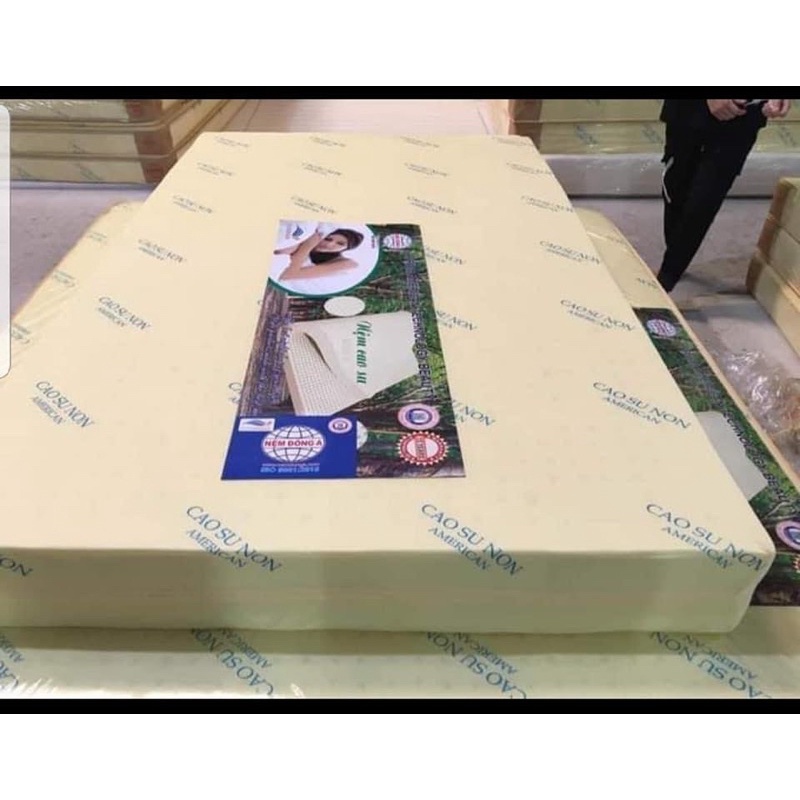 Nệm Cao Su Non 1m6x2mx10cm American Chính Hãng