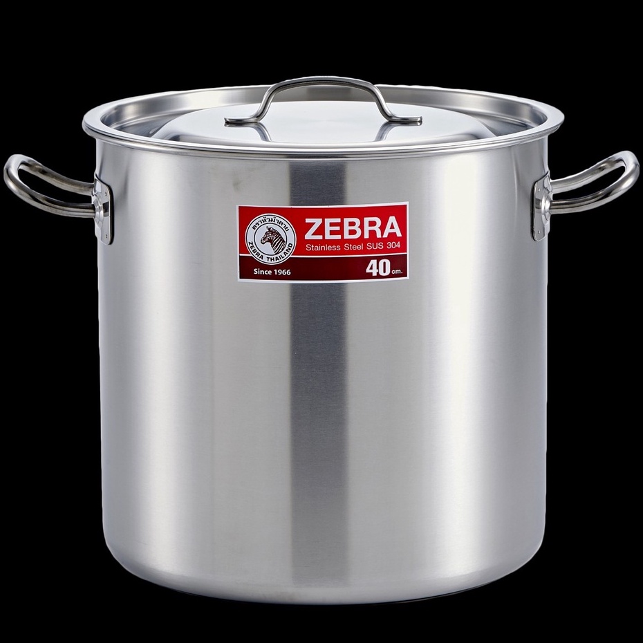 Nồi hầm xương cao inox zebra 50L (40cm x 40cm) Thái Lan 171040