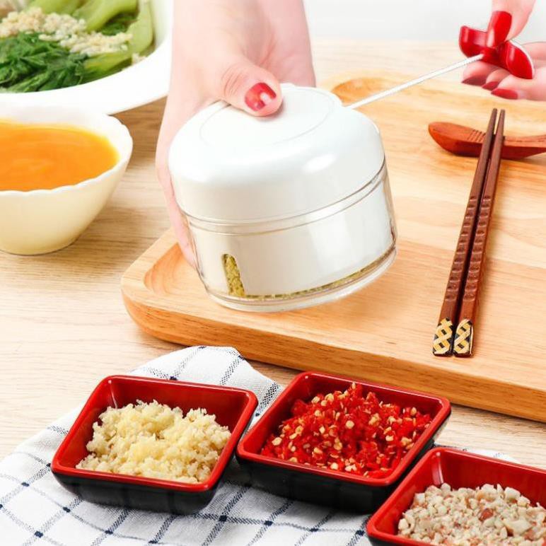 Máy xay tỏi ớt cầm tay Mini Food Chopper