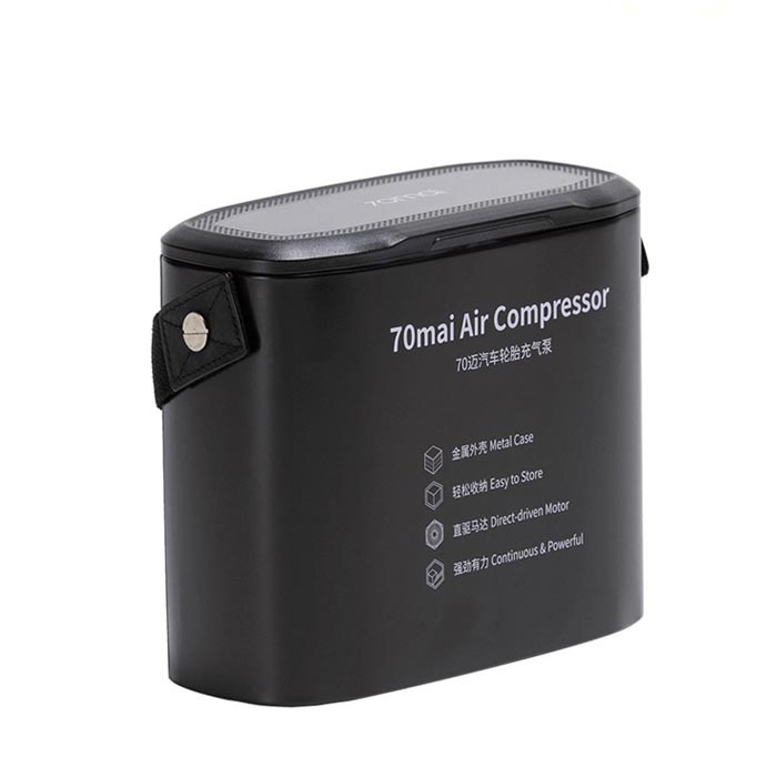 Bơm lốp xe ô tô ⚡HÀNG HOT⚡ mini Xiaomi 70mai Air Compressor, Máy Bơm Hơi Ô Tô