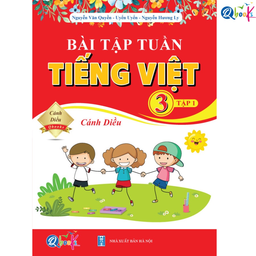 Sách - Combo Bài Tập Tuần Toán và Tiếng Việt Lớp 3 - Tập 1 - Cánh Diều (2 cuốn)