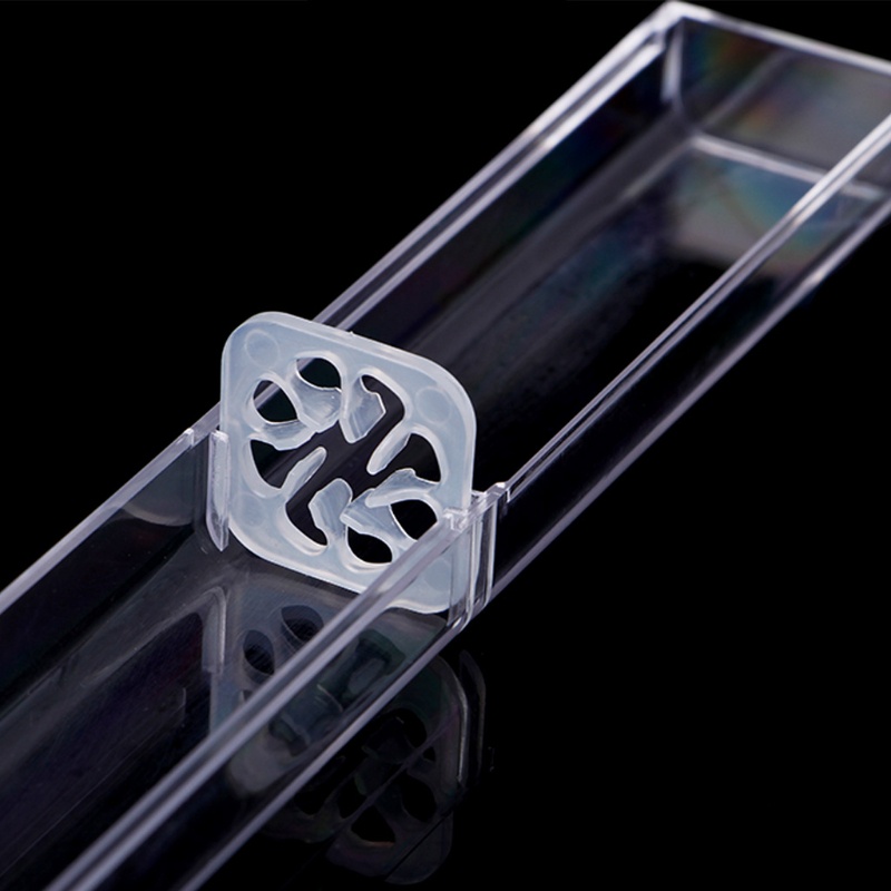 Bộ 10 Hộp Đựng Bút Mini Bằng Nhựa Acrylic Trong Suốt Ốp