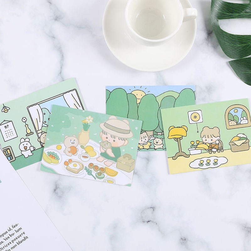 SET ẢNH POSTCARD CÔ GÁI DECOR TRANG TRÍ A.2
