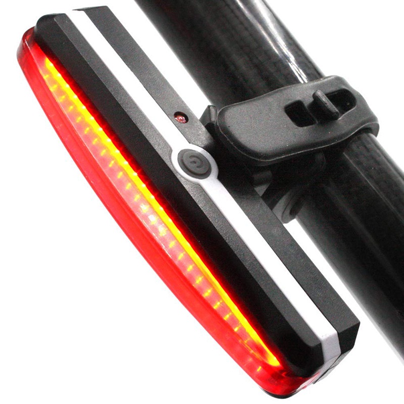 Đèn gắn đuôi xe đạp chống thời tiết 500mah cổng sạc USB