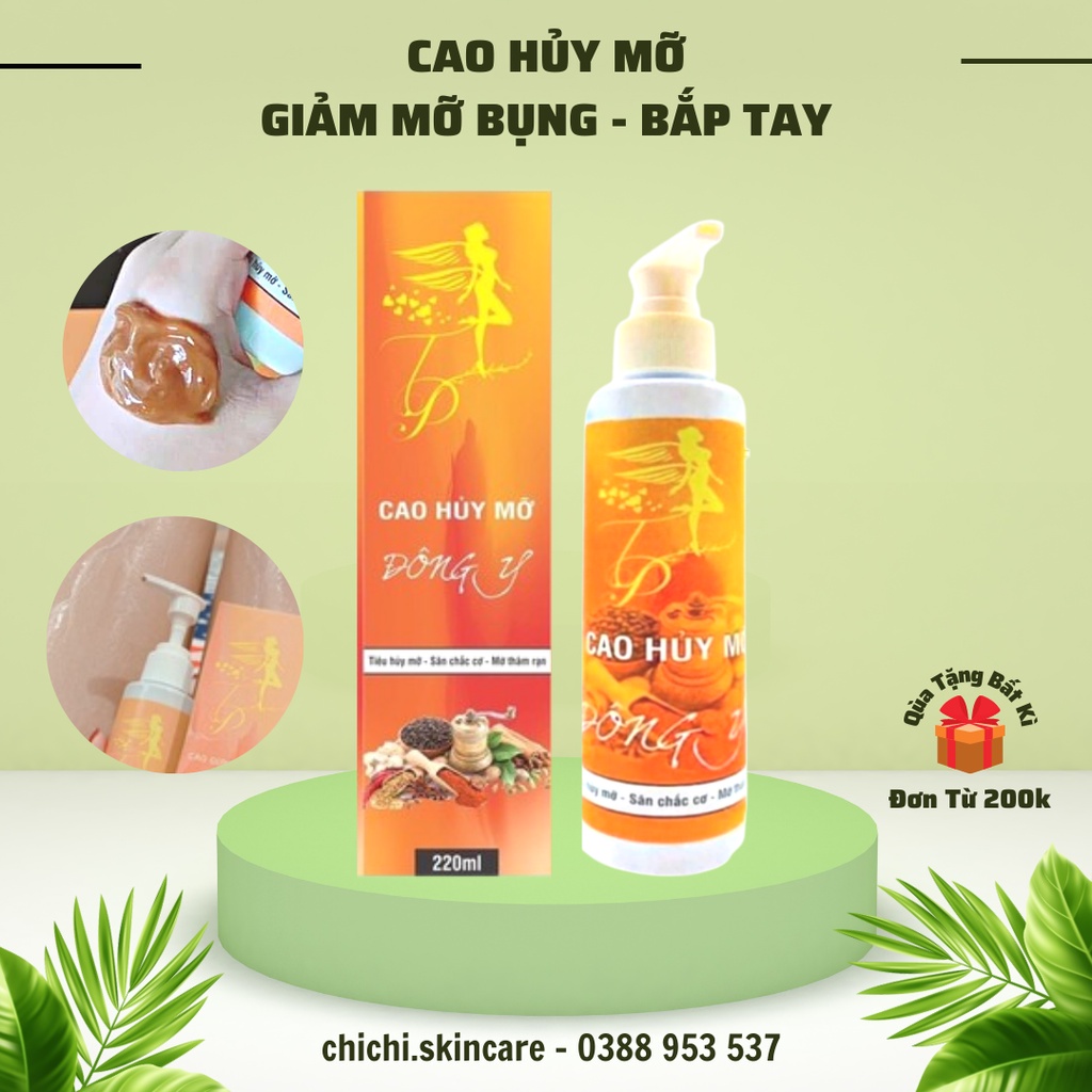[Authenic] Cao hủy mỡ Đông Y 220ml