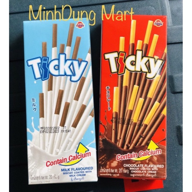 Bánh que Ticky Thái các vị hộp 20g