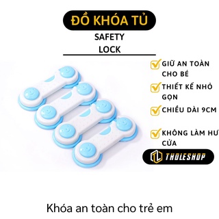 [1 ĐỔI 1] Dụng cụ Khóa Tủ An Toàn - Khóa Ngăn Kéo, Tủ Lạnh Giữ An Toàn Choi Bé Không Bị Kẹp Tay 3266