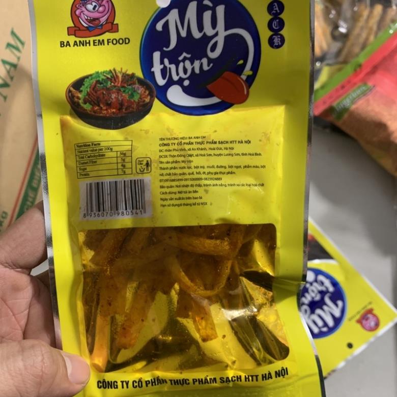[ICLN9 giảm 5K cho đơn hàng 50k] Snack mỳ Trộn Ba Anh Em Food Đồ Ăn Vặt Cổng Trường Ngon Giá Rẻ