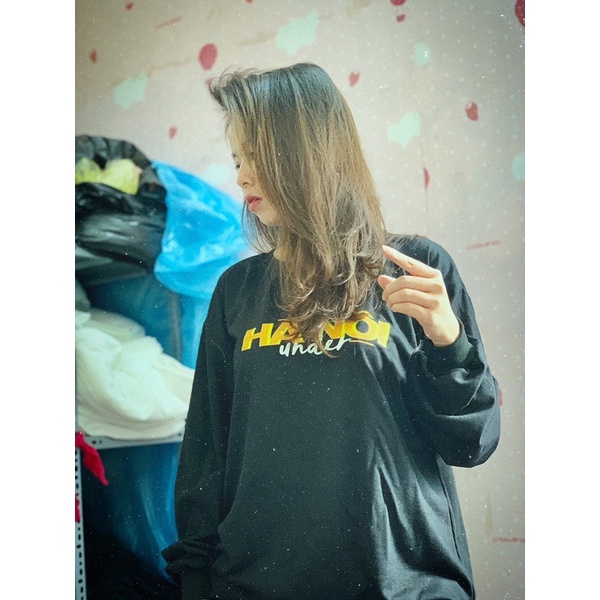 Áo Nỉ Bo sweaeter Cổ Tròn HaNoi #36 form nam nữ unisex oversize cotton hai màu T-Đ dêtk da cá tàu mềm mịn SIÊU RẺ