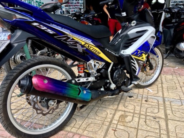Tem rời Exciter 135 Mx Chrome Cao cấp -1