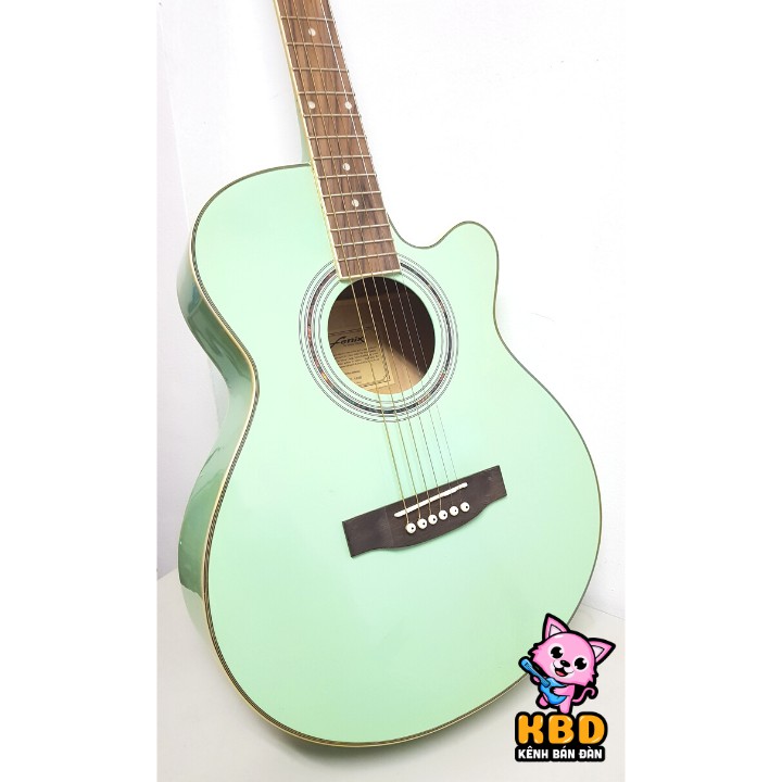 Đàn Guitar Acoustic cao cấp Fenix có ty chỉnh cần- Tặng kèm phụ kiện