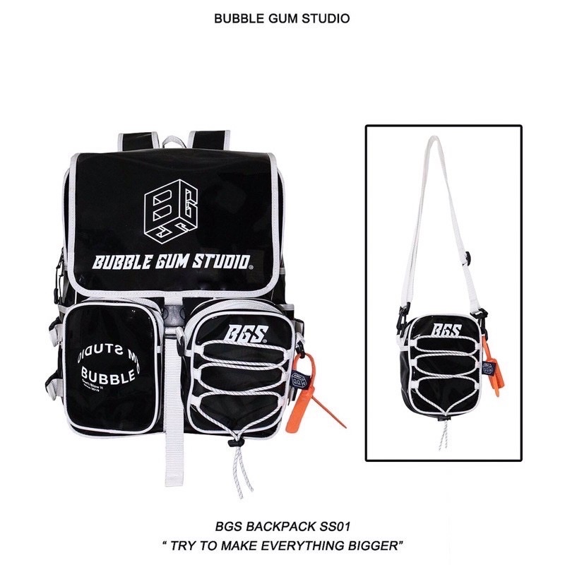 BALO CHỐNG NƯỚC KÈM TÚI CHÉO BUBBLE GUM STUDIO