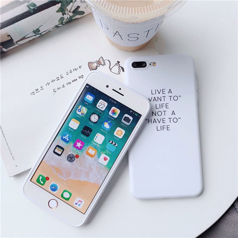 Ốp Lưng 4 Mẫu iPhone Dẻo | Từ 6 đến XS | [ TI STORE ]