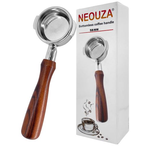 Máy Pha Cà Phê Hai Tai Bằng Thép Không Gỉ 304 58mm Tương Thích Với Gemilai, E61 Group ,La Mazocco,Nuova, Breville 9 Series Espresso